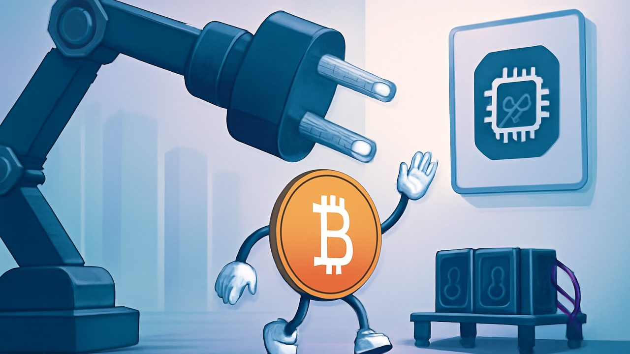 Bitcoin losing the plug to AI