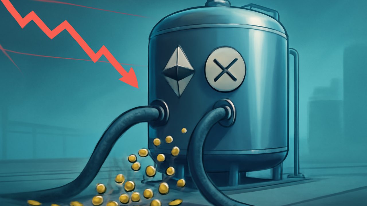 Siphon Tank: ETH and XRP Stockpiling Against a Downtrend