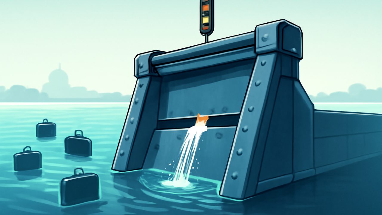 Jobs Sluice Gate Test With Bets on the Line