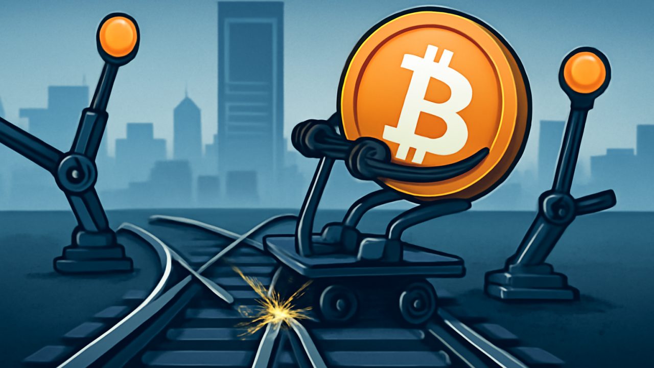 Rail Switch Stalemate Splits Bitcoin Options Path