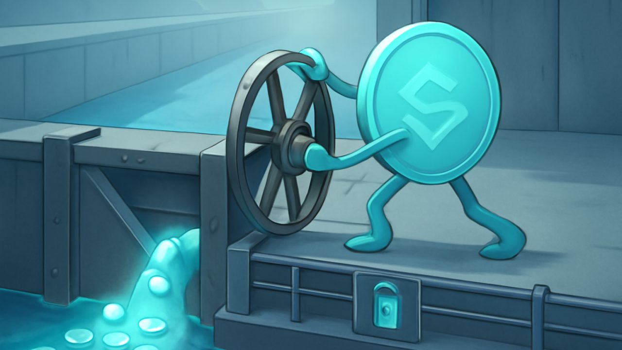 Stablecoin Safeguards — Controlled Flow Lock