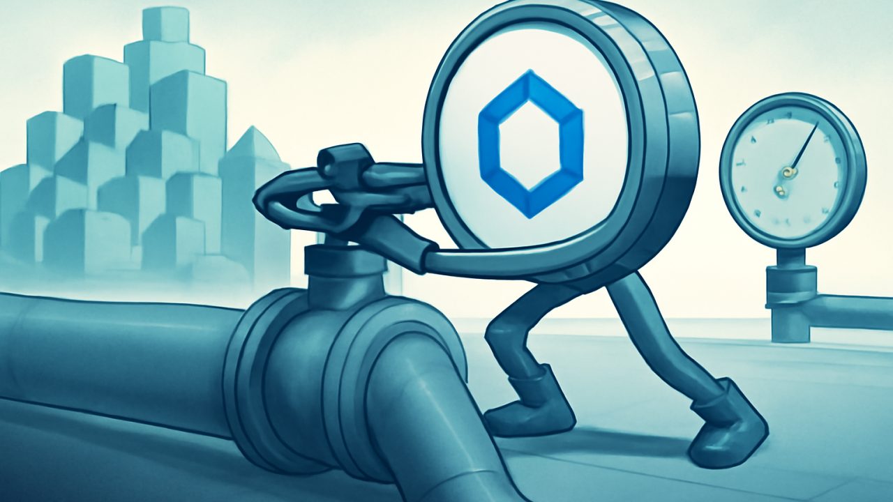 LINK strains a giant valve to unlock market flow