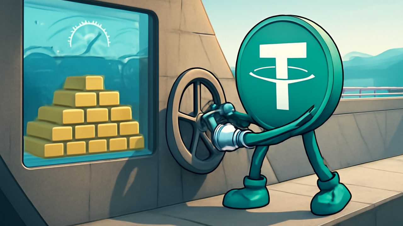 Tether Dam Regulating Reserves Pressure