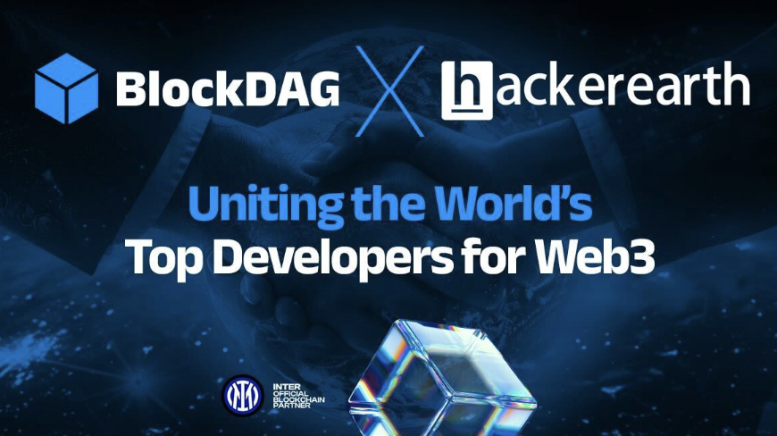 BlockDAG and HackerEarth to Host Global Hackathons for 7.6M Developers — Fantom (FTM) Price & Cardano Updates logo